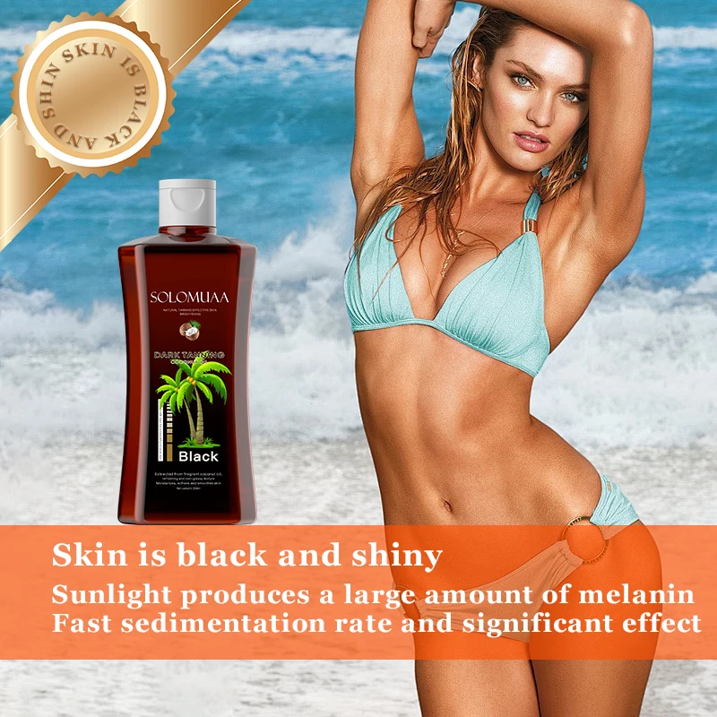 Sunless tanning solution use solarium tanning accelerator spray skin tanning