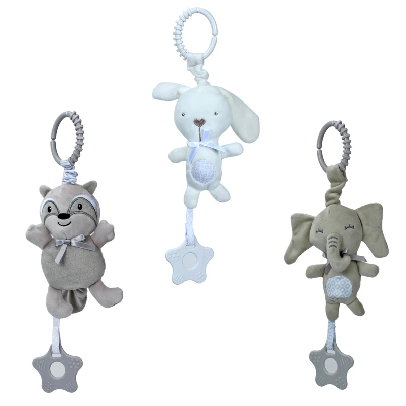 
Baby Tooth Gum Music Wind Chime Cartoon Animal Shaped Charm Toy B068 