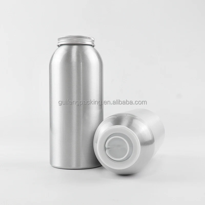 120ml 150ml Aluminum Pill Supplement Capsule Bottle With Aluminum Lid Safety Seal