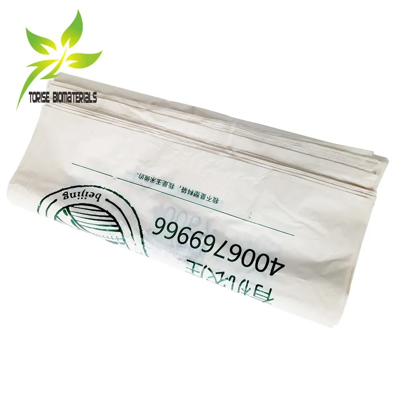 Torise shopping bag with logos strong capacity high bearing force custom T-shirt bag biodegradable bag for small business