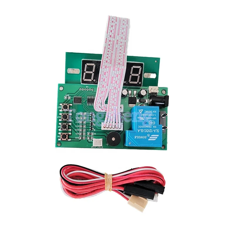 For coin acceptor selector JY-15B 40cm white lead Coin operated Time Control Timer Board  JY-15A Arcade Game Machine Timer Board
