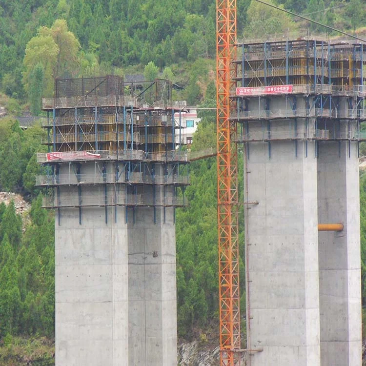 Китай стальная бетонная опалубка гидравлическая Автоматическая для скалолазания строительства моста похожая