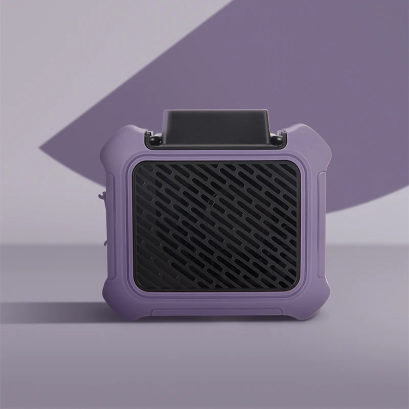 Wearable Fan Product Portable Cooling Clip Waterproof Waist Fan Electric Fan Portable With Light 6000mAh Battery