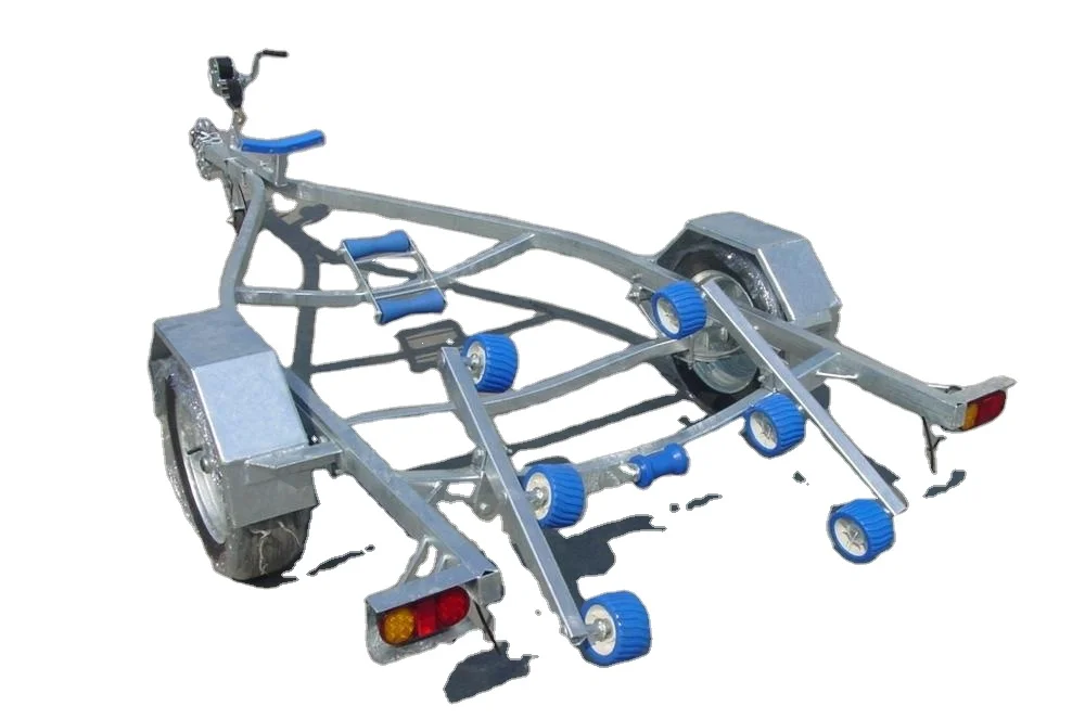 LIGHT DUTY 3.6M STEEL JET SKI TRAILER WITH ROLLER JST01