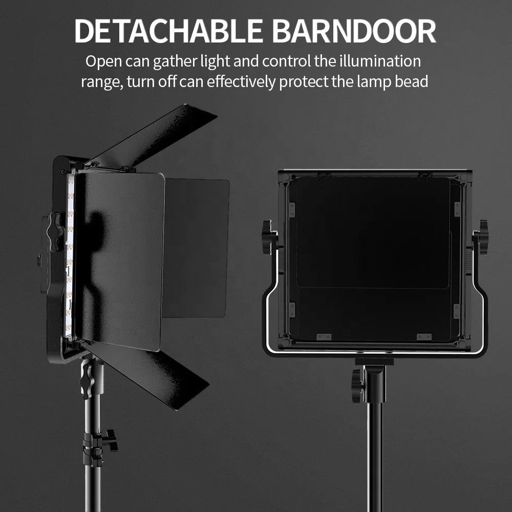 Высокомощная Светодиодная лампа на батарейках для фотостудии, осветительная панель для видеосъемки, комплект осветительных приборов для камеры