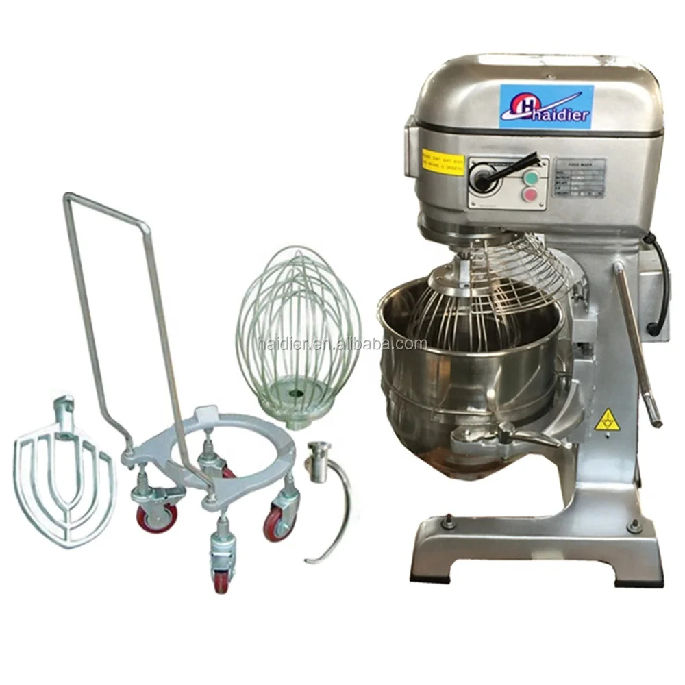 Industrial planetary mixer machine stainless steel material automatic 10L to 80 liter planetary mixers