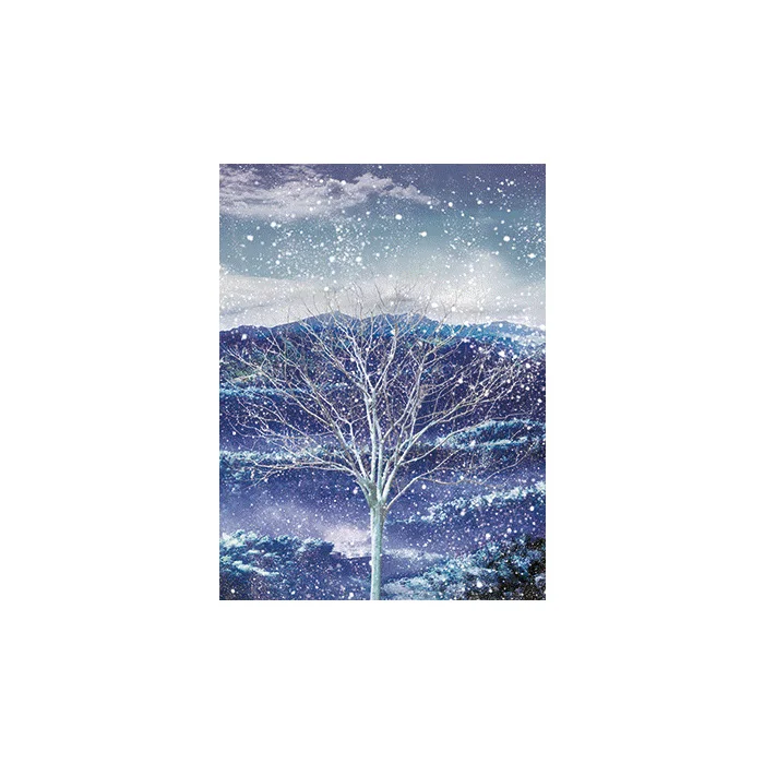 Four season tree design 4 flip lenticular design hot seller