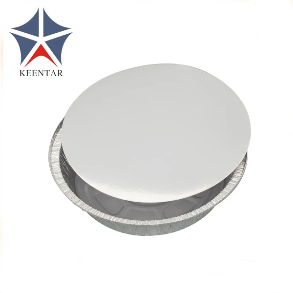 
9 inch 40 oz Foil pans tin plate with clear dome lids 