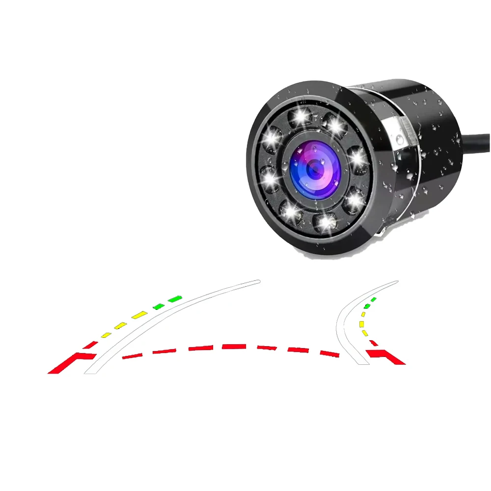 HD Reverse Camera Night Vision dynamic Car Rear View Camera