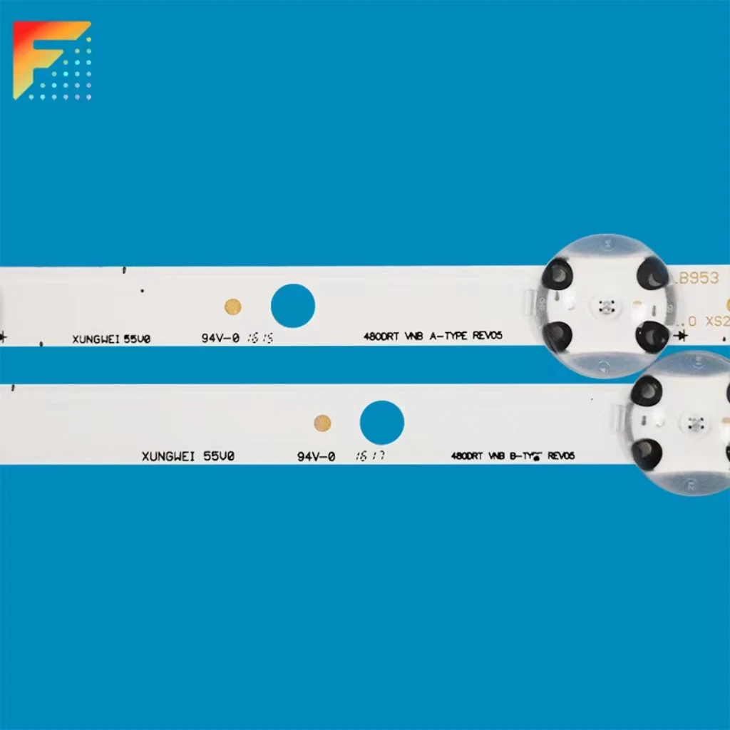 Replacement LED Light Kit LCD LED Backlight Strip 480DRT VNB A-TYPE REV05 B Bar LED TV For 48 Inch VES480UNDS-2D-N11 SEG 48SC760