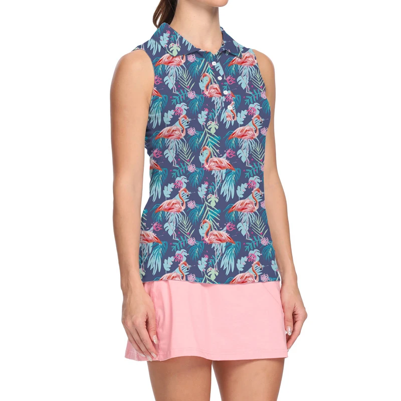 High Quality Sleeveless Polo Dress Woman Summer Polo T Shirts Shorts Poloshirts For Men And Women