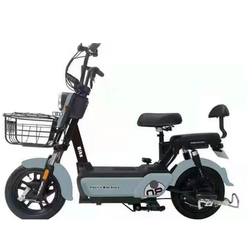 Adults Teenagers 2 Wheel Two Seat Mobility Motor Electric Pedal Scooters Bike With Disc Brake good price 2023 material