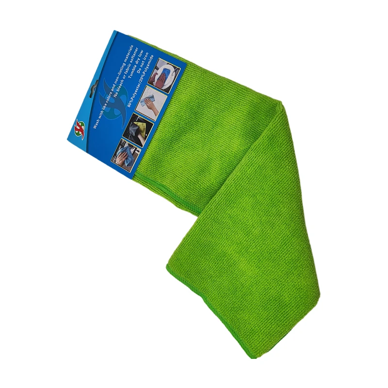 Wholesale  hot sale microfiber household kitchen dish cloth car cleaning cloth microfiber cleaning cloth