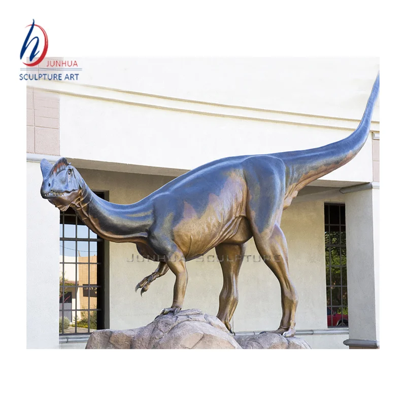 Custom Cast Bronze Statue Unicorns Brass Art Figure Statue Dinosaur Skeleton Mascot Work Animal Theme Art Work