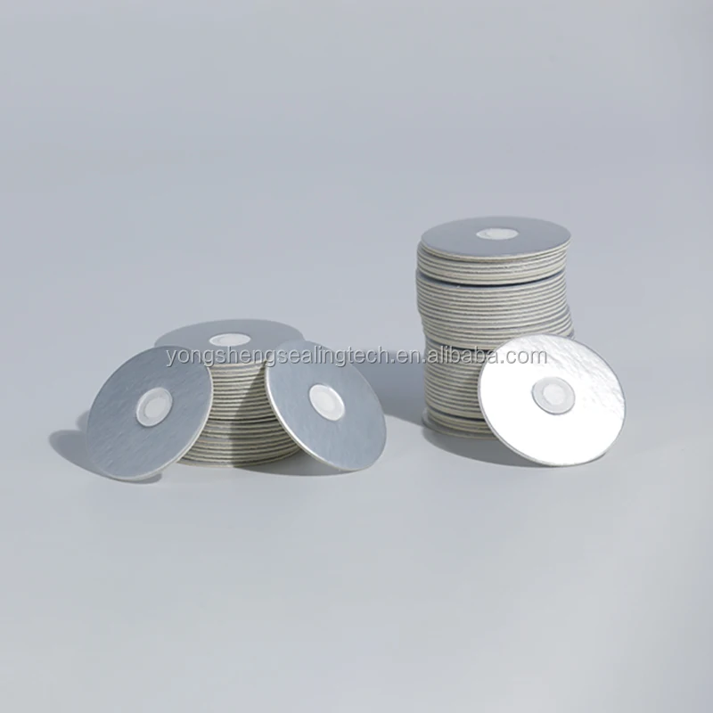 Hot sale aluminum foil Vented induction cap seal liner for agrochemical bottle
