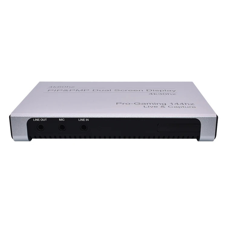  Двойной экран с низкой задержкой 144 Гц поддержка UAC UVC HDMI capture 4K/60Hz PIP dual hdmi Карта