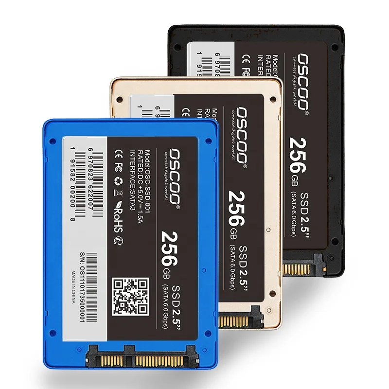 OSCOO SSD Hard Disk for PC Laptop BZZ 32GB 64GB 120GB 128GB 240GB 256GB 512GB 1TB Disco Duro Drives TLC MLC
