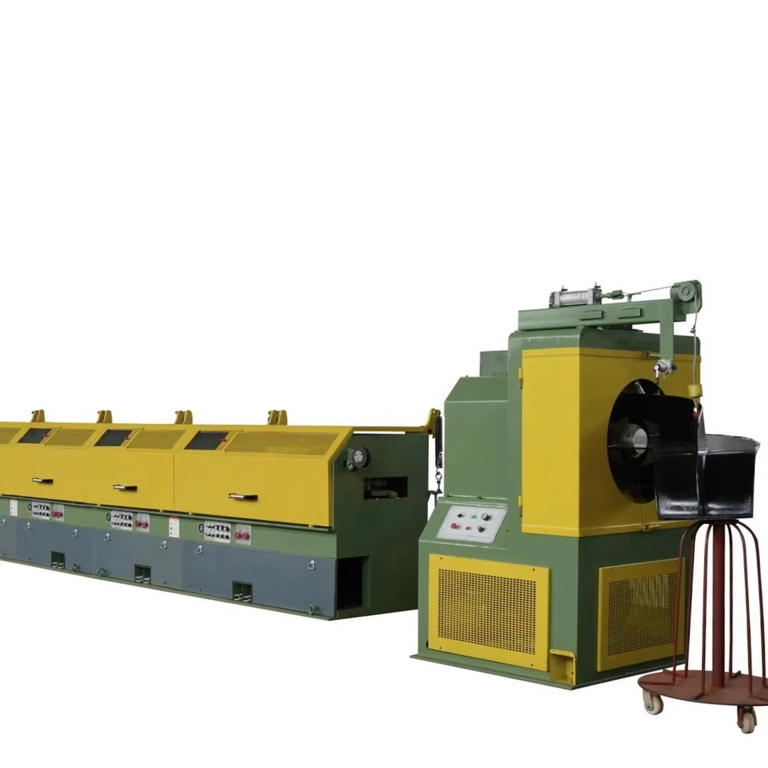 hot sale high quality straight line steel wire drawing machine full production line