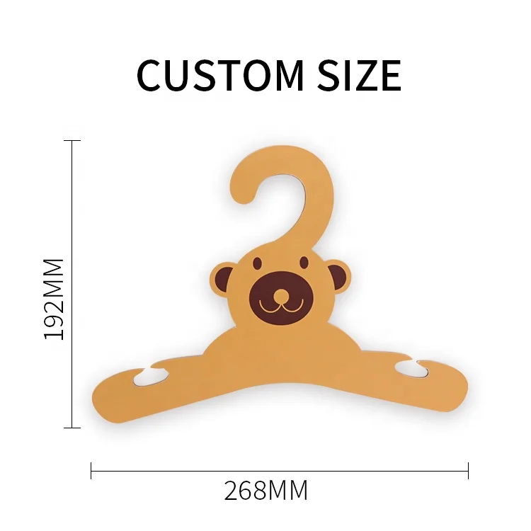 customize logo environmental protection cat dog animal cardboard hanger pet clothing paper hanger