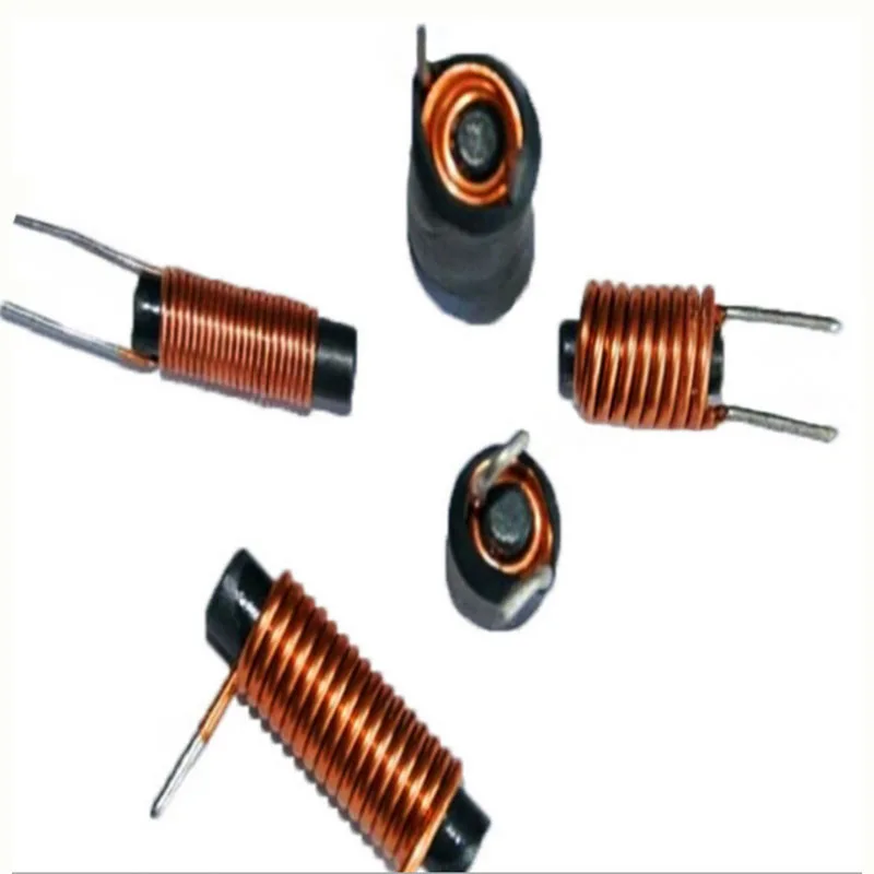 High saturation current magnet bar choke coil ferrite rod core inductor for switching regulators