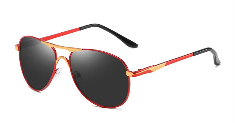 2023 double bridge sunglasses  aviation big frame polarized UV 400 sunglasses men women retro eye glass frames