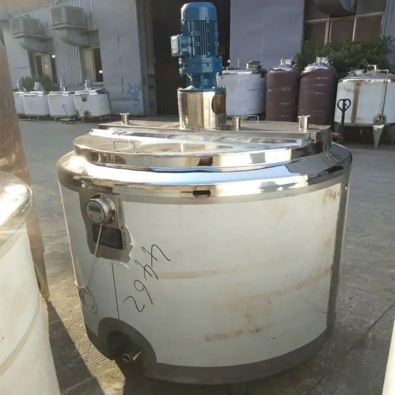 Professional Emulsion Stainless Steel Tank 500L Stainless Steel Mixing Tank Stainless Steel Tank 500L