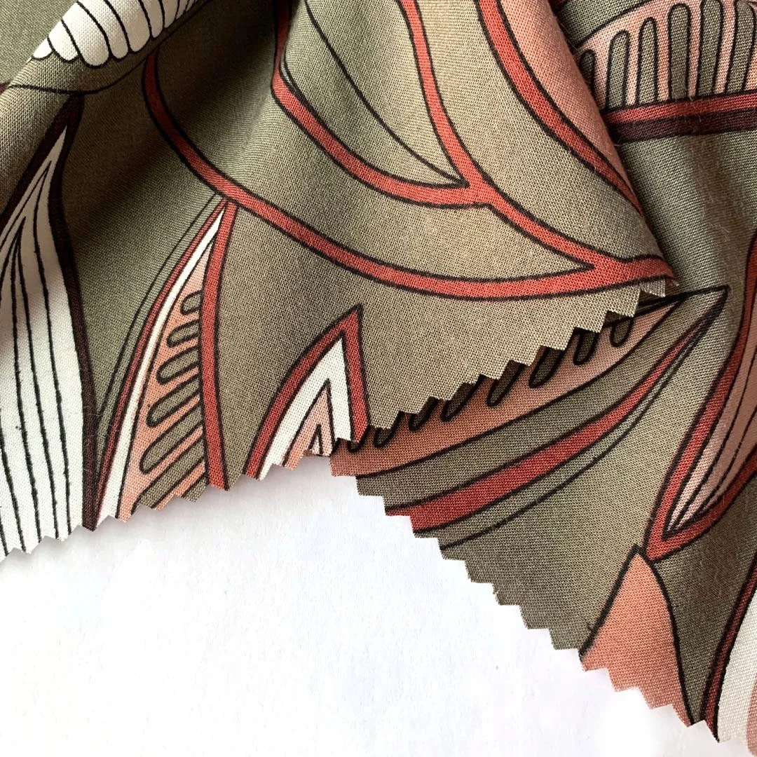 Challis Print Good Material Low Price Floral Printed Woven 100% Viscose Rayon fabric For Women Garment