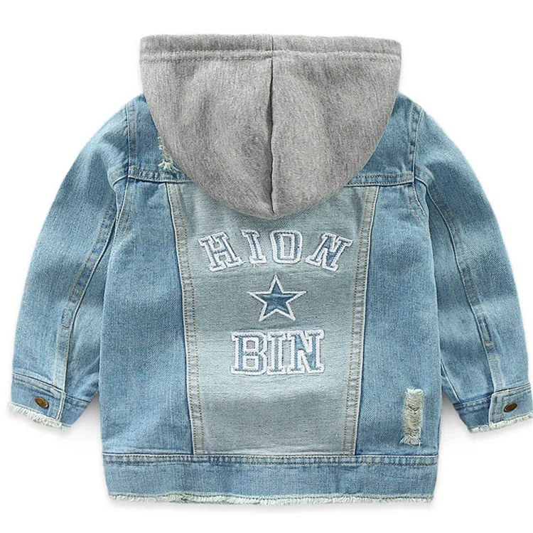 
Show Thin Customized Autumn Winter Coat Kids Denim Jacket Kids Denim jacket 