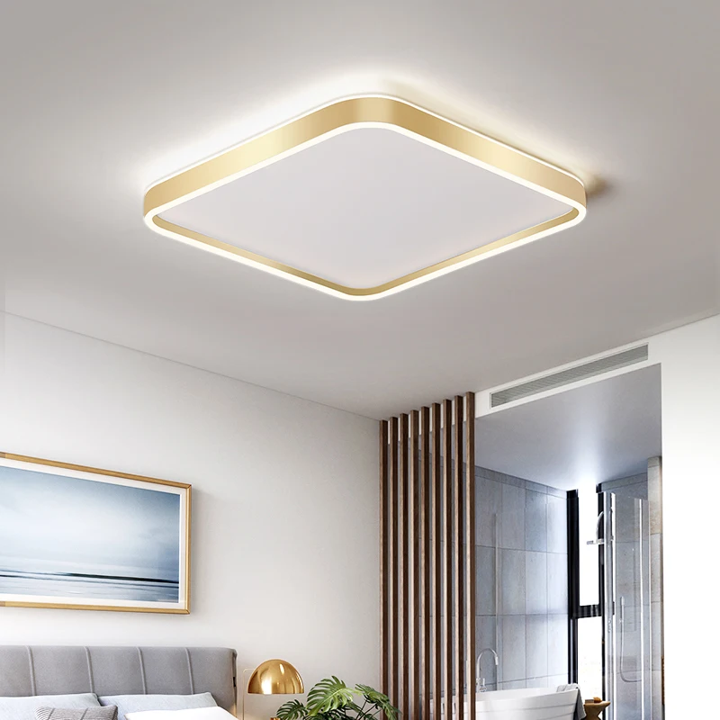 Modern Decoration bedroom lamp Warm White living room light Fashion Home Round Led Ceiling Light led ceiling lights fixtures