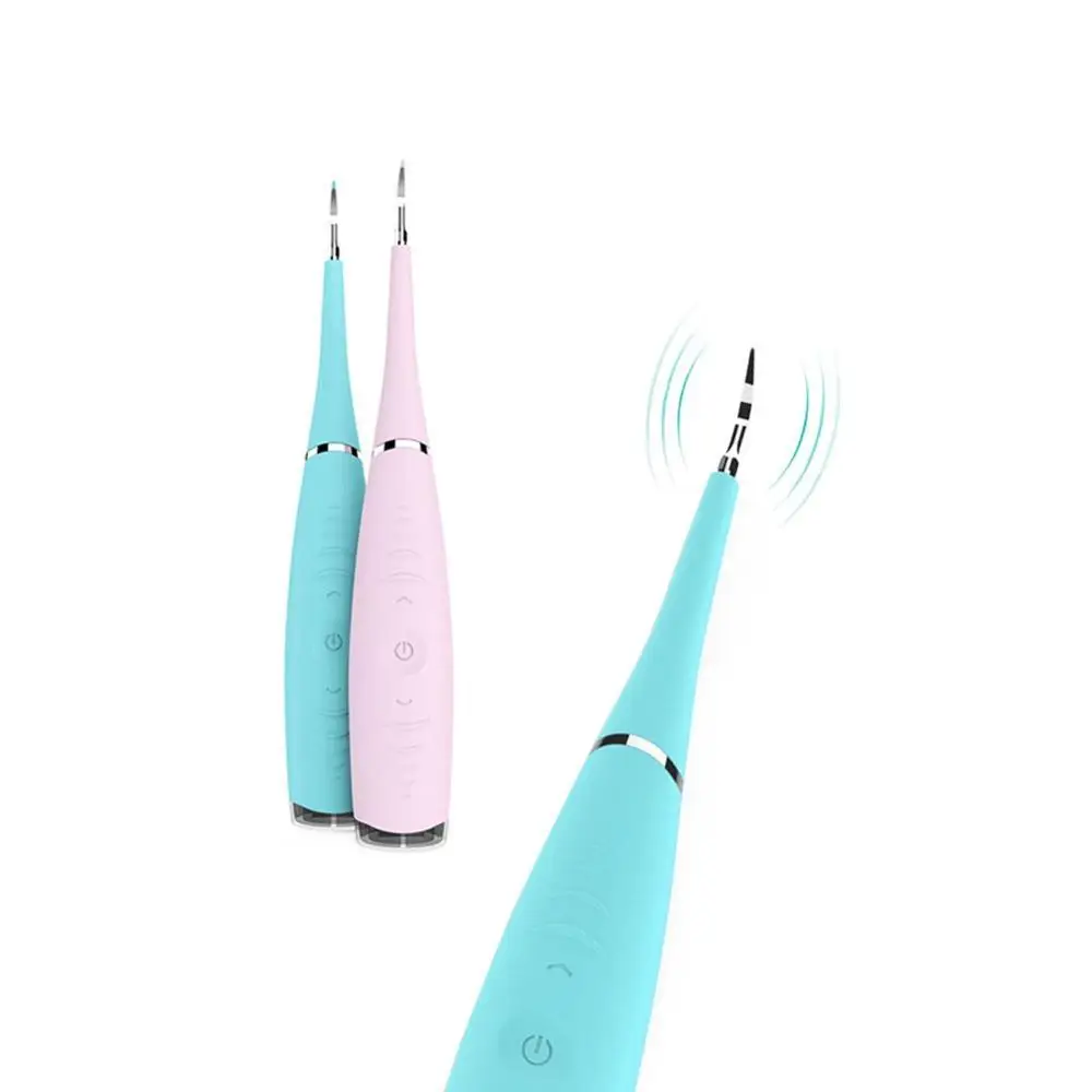 Portable Electric Ultrasonic Dental Scaler Tooth Calculus Tool Sonic Remover Stains Tartar