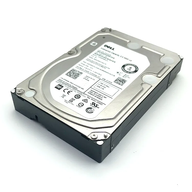  original SAS SATA Dell hard disk 500G 1TB 2TB 4T 6T 8T 300g 600g 12gb HDD 3.5-inch for dell 6GB Enterprise