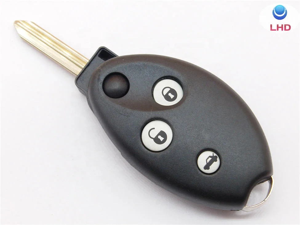 Remote Key Shell Fob Case for Citroen C3 C4 C5 Saxo Xsara Picasso Berlingo 3 Button with Rubber Pad Car Accessories Alarm