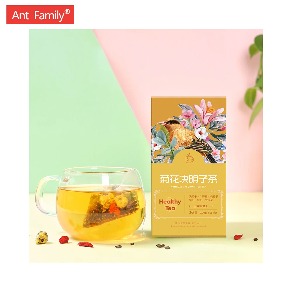 Organic Bright Eye Tea Improving Poor Vision Chrysanthemum Cassia Seed Tea