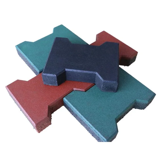 Устойчивая дренажная резиновая плитка для пола 45 мм, резиновая плитка