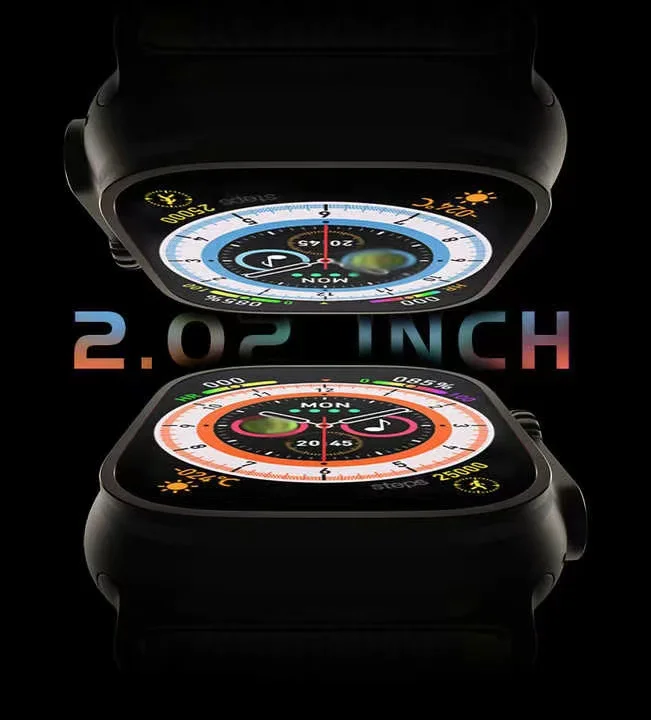 2023 Ultra smart watch in 1 smart watch with Blue tooth earphone reloj inteligente top selling smart watch