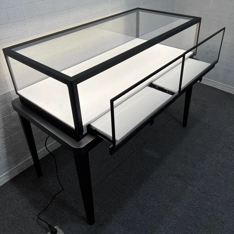 Multifunction Luxury Watch Display Cabinet Specialized Custom Furniture For Jewelry Store