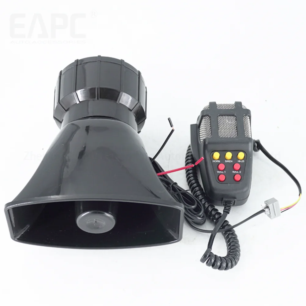 TZ-424 Guaranteed quality unique reverse horn backup police siren police siren wireless 7-TONE