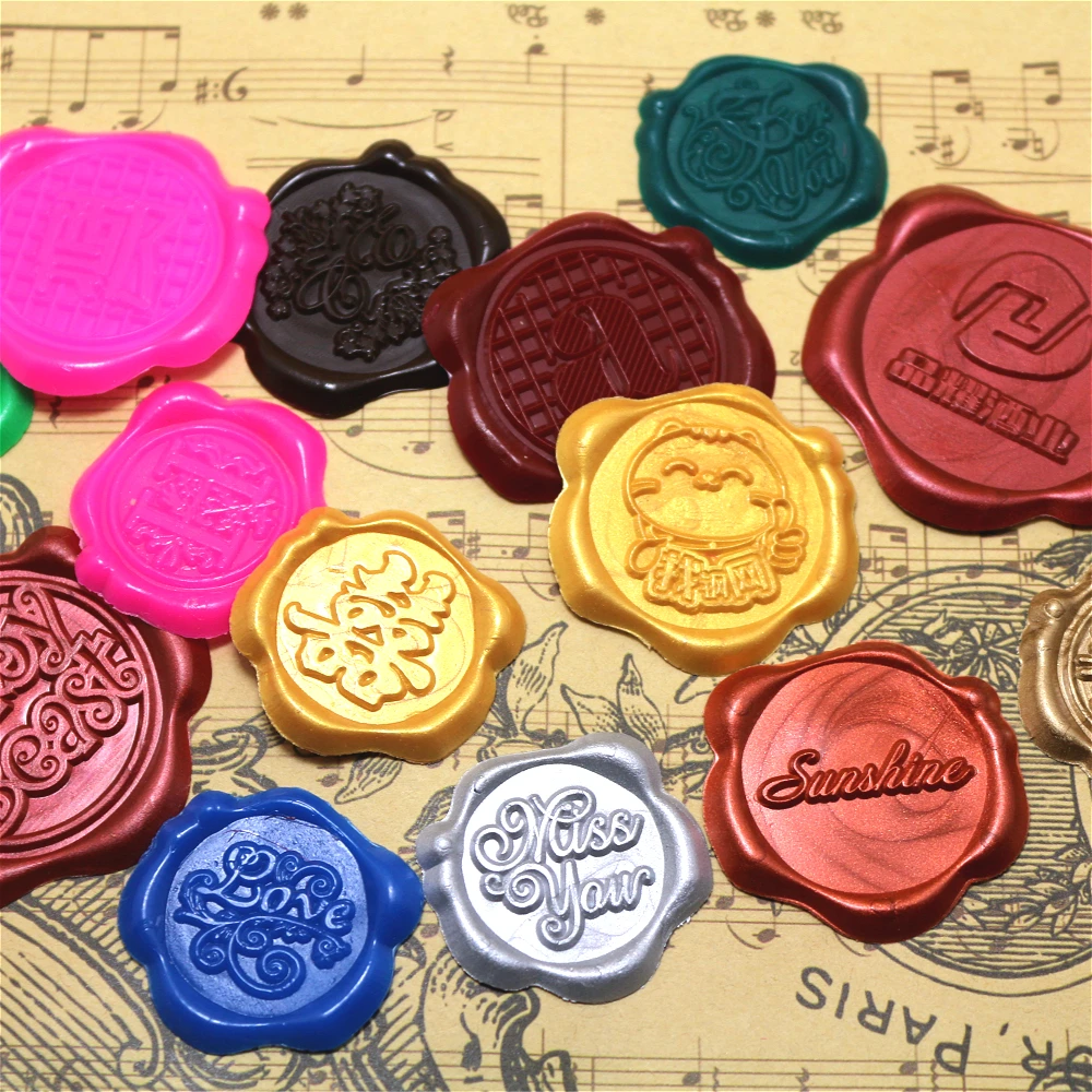 Sealing Wax Material Sticker And Handmade Personalised Wax Seals