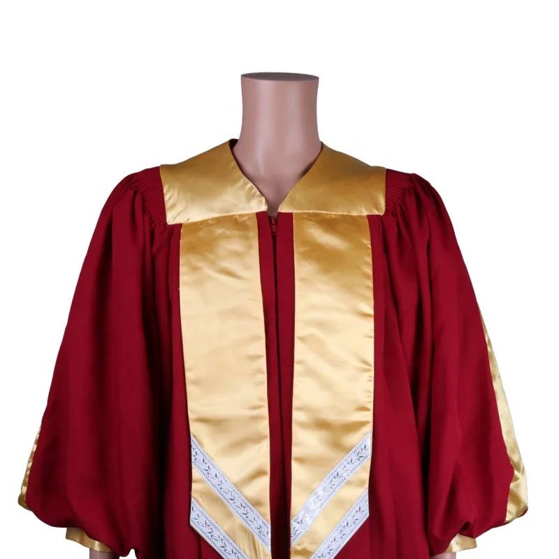 
wholesale High quality clergy robe and church gowns choir robe 