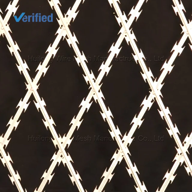 BTO-22 Сварная Колючая проволочная сетка/колючая проволочная лента (фабрика)