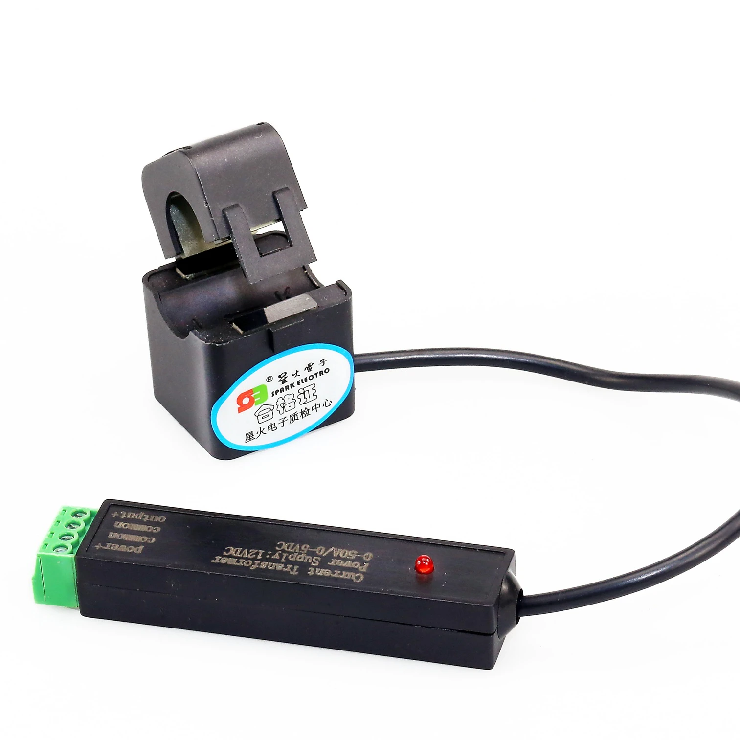 ac current transducer(hall effect transducer) with 4-20mA /0-5V /0-10V output