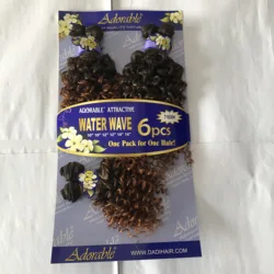 wholesale synthetic hair extensions soft dread lock braiding jumbo braid 100 Water wave 6pcs