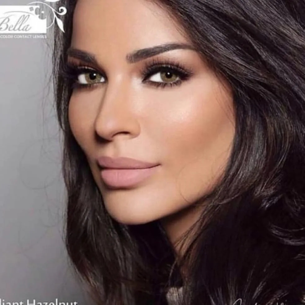 Wholesale good quality Style Soft Contact Lenses Glow Radiant Hazelnut Dia 14.5/14.2mm cheap price