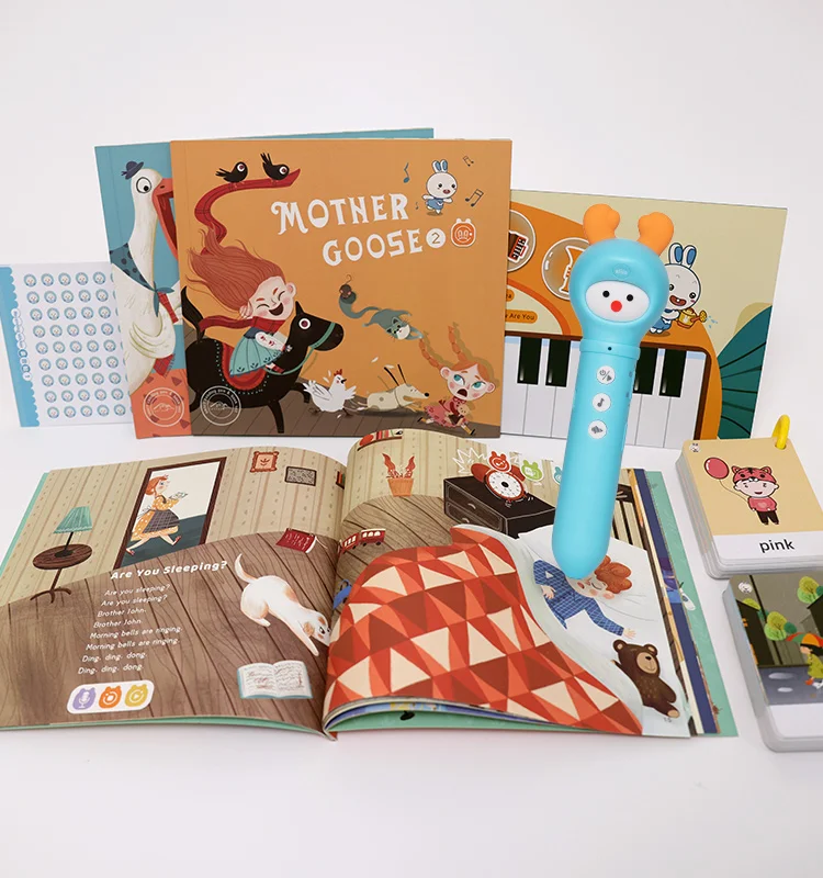 Alilo Point Reading English Customizable Growing Up Chinese Learning Book Advanced Oid Technology Talking Pen With Sonix