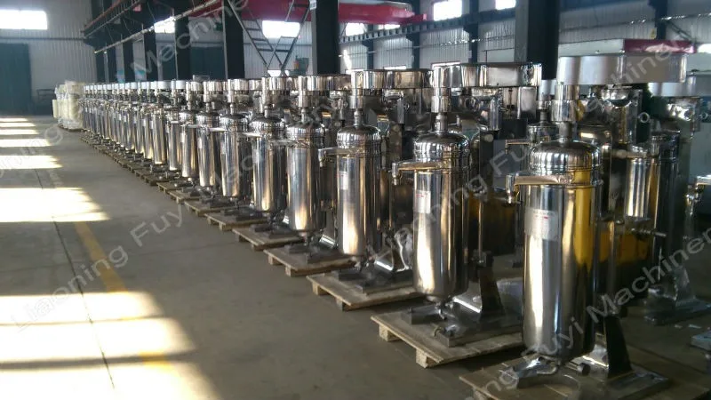 Low price tubular centrifuge to separate spirulina algea