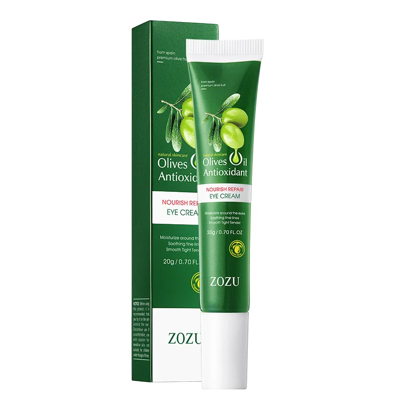 ZOZU Olive oil Eye Cream 20g  improves dark circles and bags under the eyes  Repair smooth skin