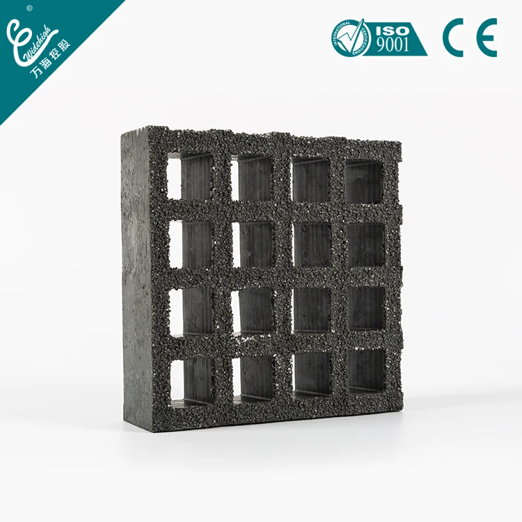 The Most Durable Fire Retardant Chemical Corrosion Resistance Molded Pull Extruded Mesh FRP Walkway Floor