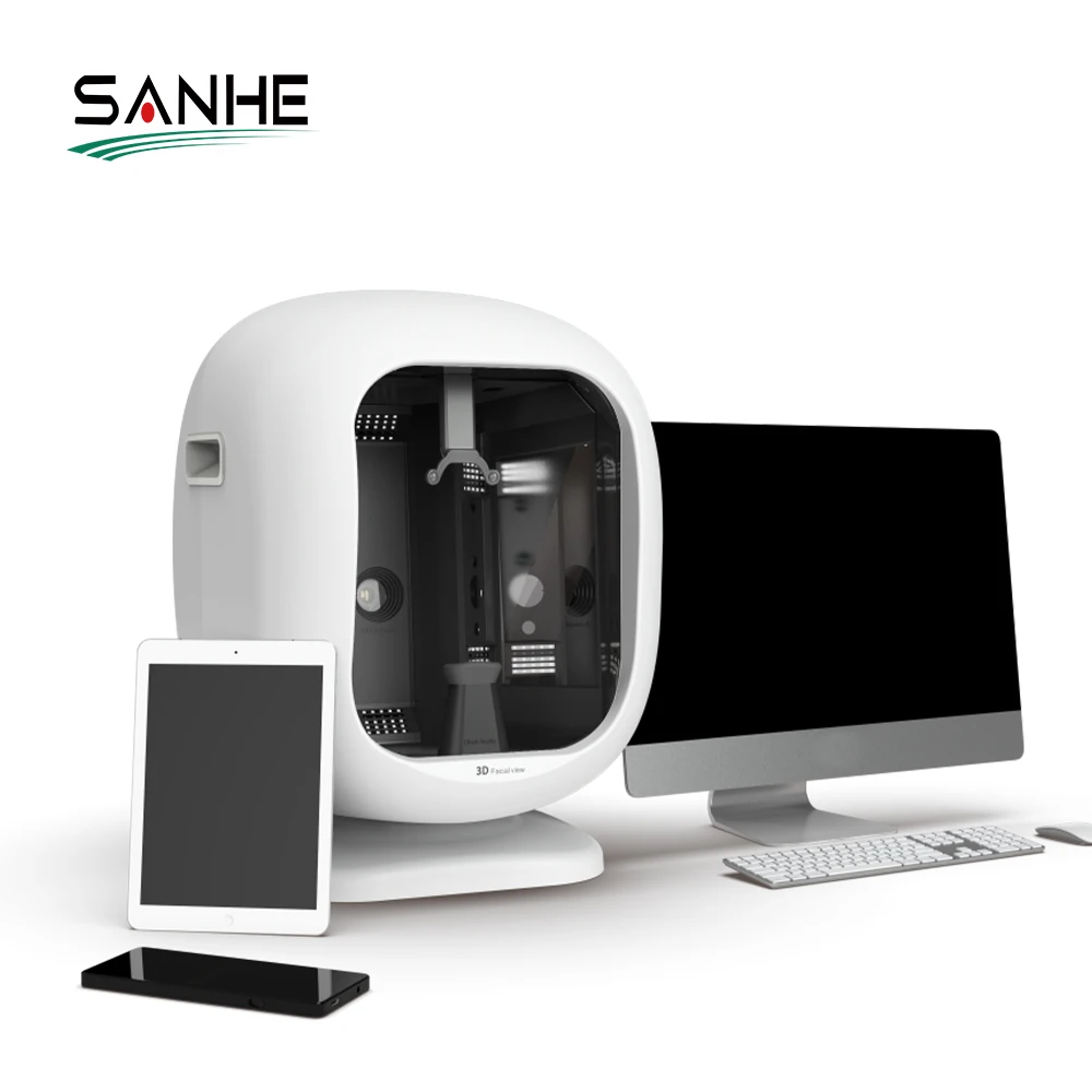 2025 Portable 3d Skin Analysis Machine Facial Uv Lcd Android Wifi Skin Lamp for Skin Analysis