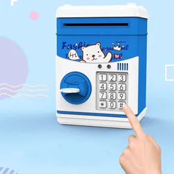 Money Bank with Password Cute ATM Piggy Bank Coin Can Electronic Piggy Bank for Kids