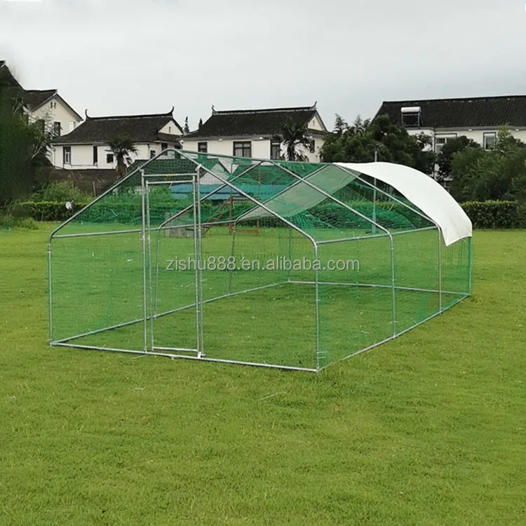 Factory hot Sale 6x3x2m Large Metal Chicken Coop Run,Folding Chicken Coop Cages